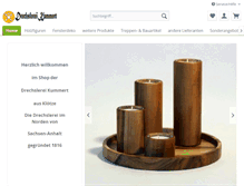 Tablet Screenshot of drechslerei-kummert.de